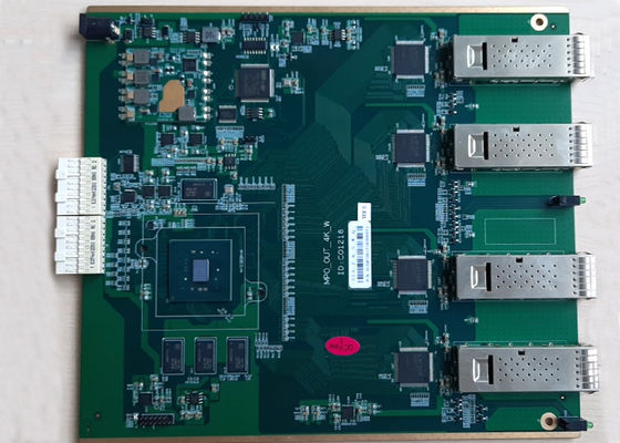ISO14001 Multilayer PCB Assembly , FR-4 HASL Electronic PCBA