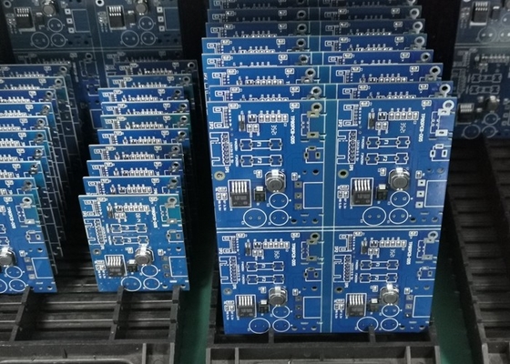 Blue Color Fr4 Smt Board Assembly Multi-Layer