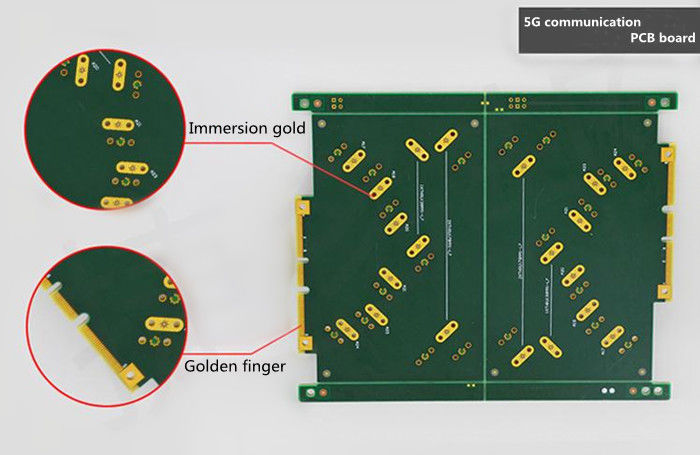 RoHS One Stop 94v0 FR4 Printed Circuit Board , 6 Layer Bare PCB Board