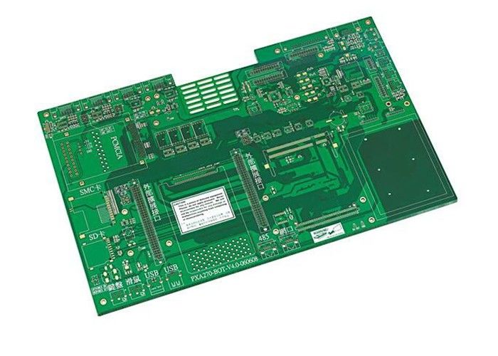 Green HASL Pb Free Rogers Printed Circuit Board Assembly Services For Elevator