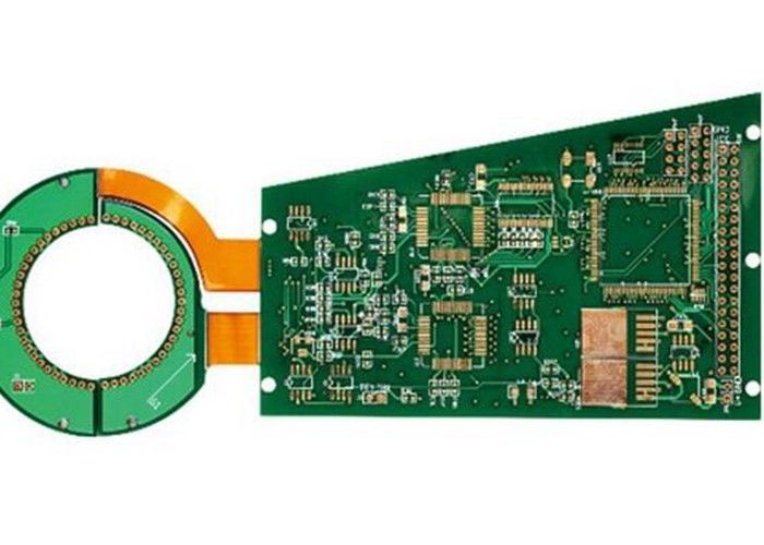 Turnkey 94v0 Rigid Flex PCB Fabrication Immersion Gold 4 Layer