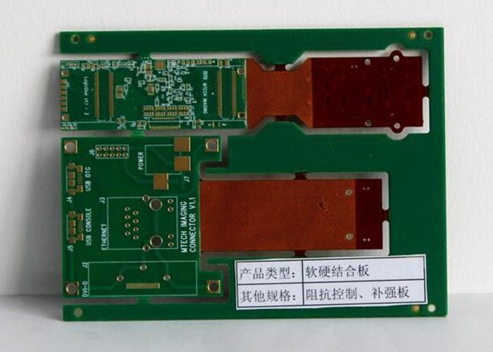 Green Circuit Board FR4 0.8mm 2oz Copper PCB Rigid Flex
