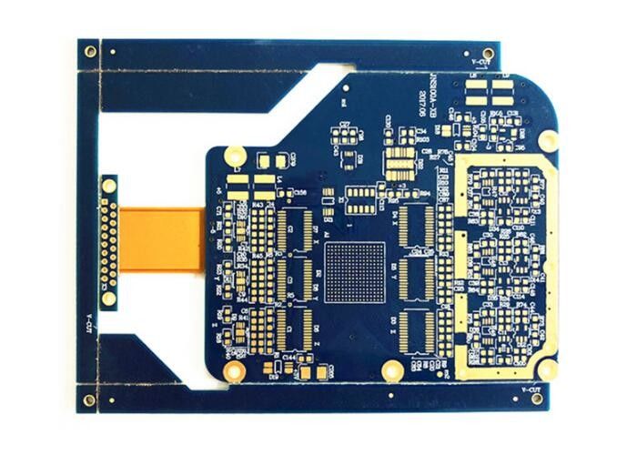 14 Layer Rigid Flexible Printed Circuit Board Prototype