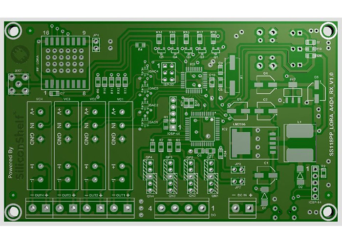 Bga Components Integrated Fr4 Pcb Assembly 1oz